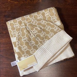 Michael Kors Hat and Scarf Set